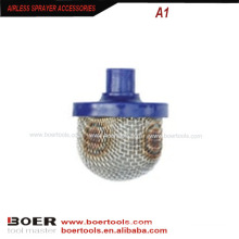 Airless Spray Gun filter for fluid